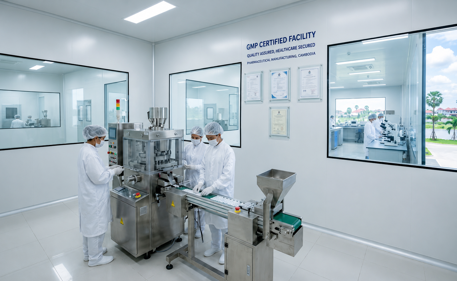 Pharmaceutical Manufacturer in Cambodia: The Importance of Quality & GMP Standards