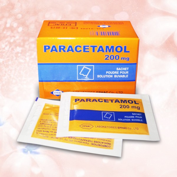 PARACETAMOL 200mg (Sac)