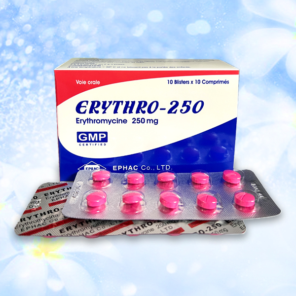 ERYTHRO 250mg (Cp)